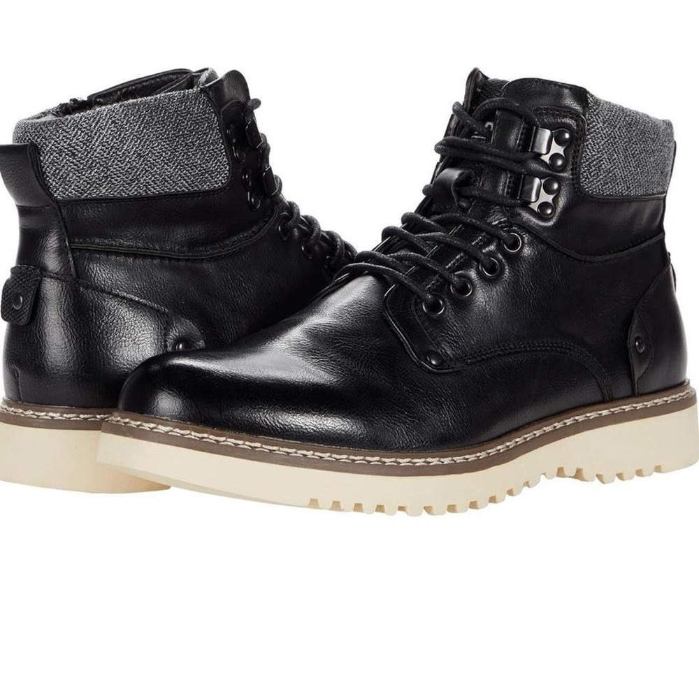 NWT size 12 Delwar black Madden boots

Brand new in original box with tags!!
